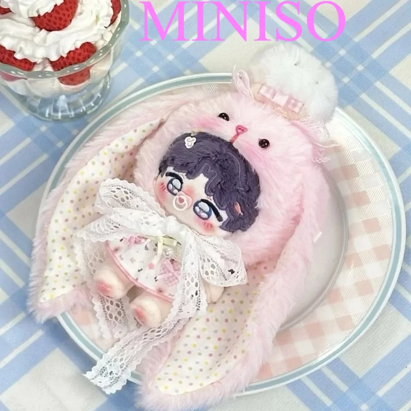 

10cm Baby Clothes Cotton Doll Lopunny Rabbit Hat Suit Series Baby Clothes Cute Dolls Change For Non-Attribute Universal