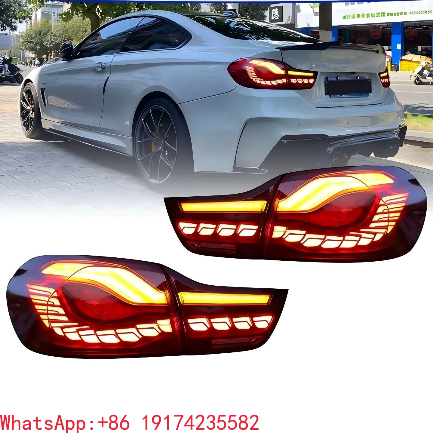 

New F32 Gts Taillights Suitable for BMW 4 Series Taillight Assembly F32 F36 F80 Modified M4 GTS LED Taillight