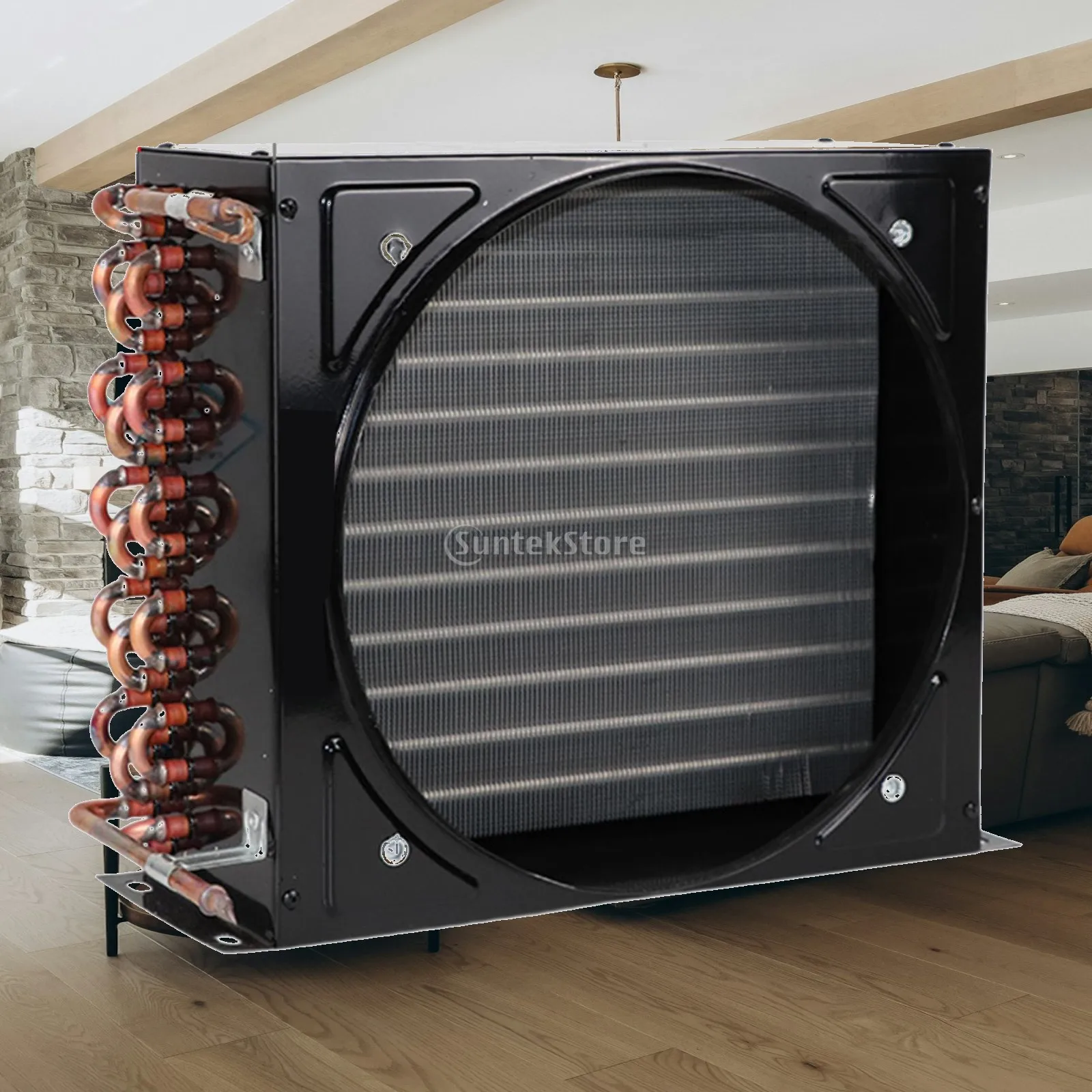 Compact Copper Tube Freezer Condenser Aluminum Fin Heat Exchange Coil for Home Refrigerator Cooling Repair