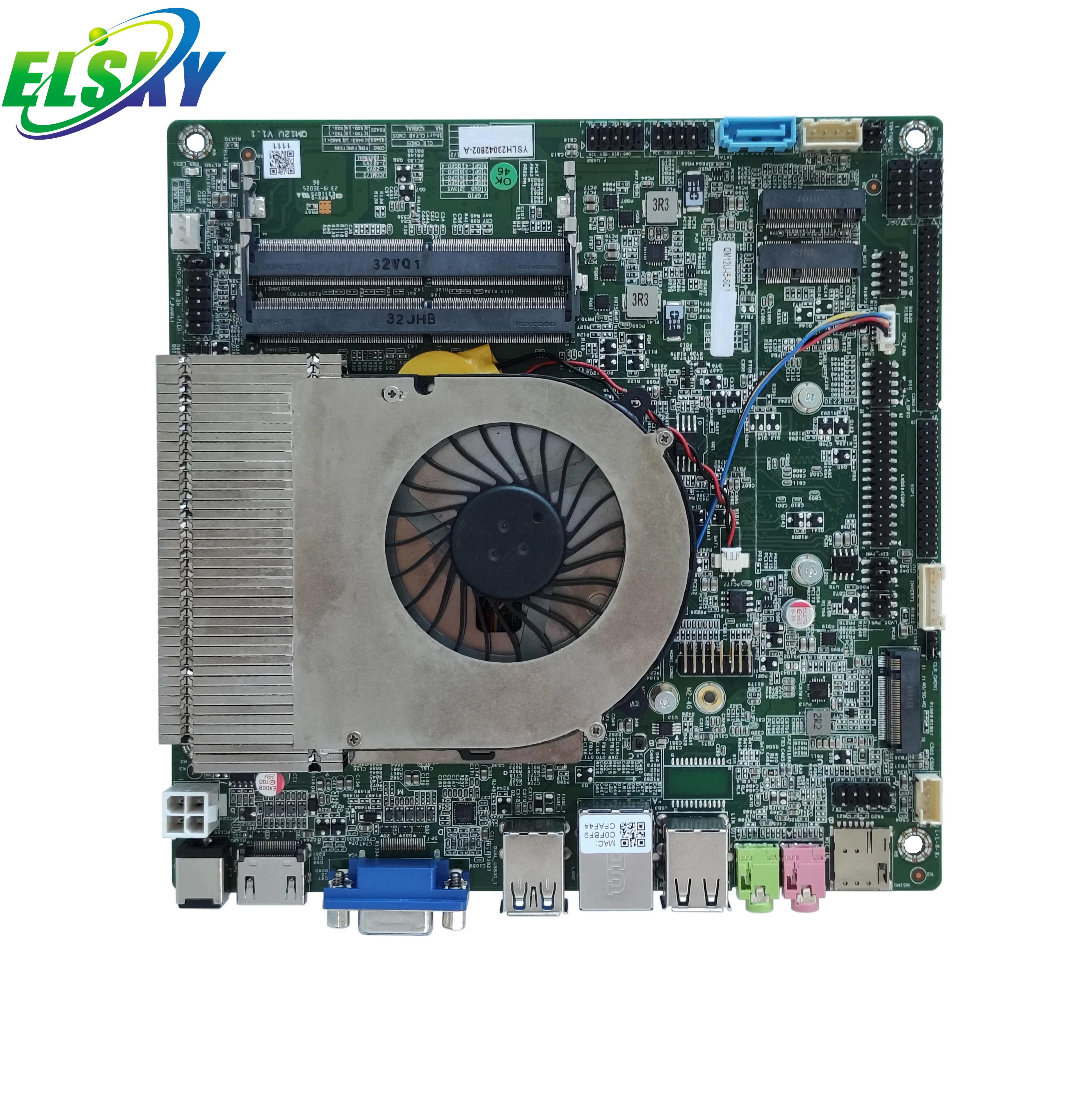 NEW ELSKY New Motherboard QM13P Support  Alder Lake 13th Generation Core I3,i5,i7 Processors Mainboard Motherboard DDR4 M.2