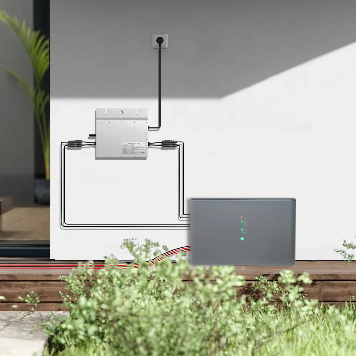 

All-In-One Anti Counter Current Balcony Power Plant 1600W