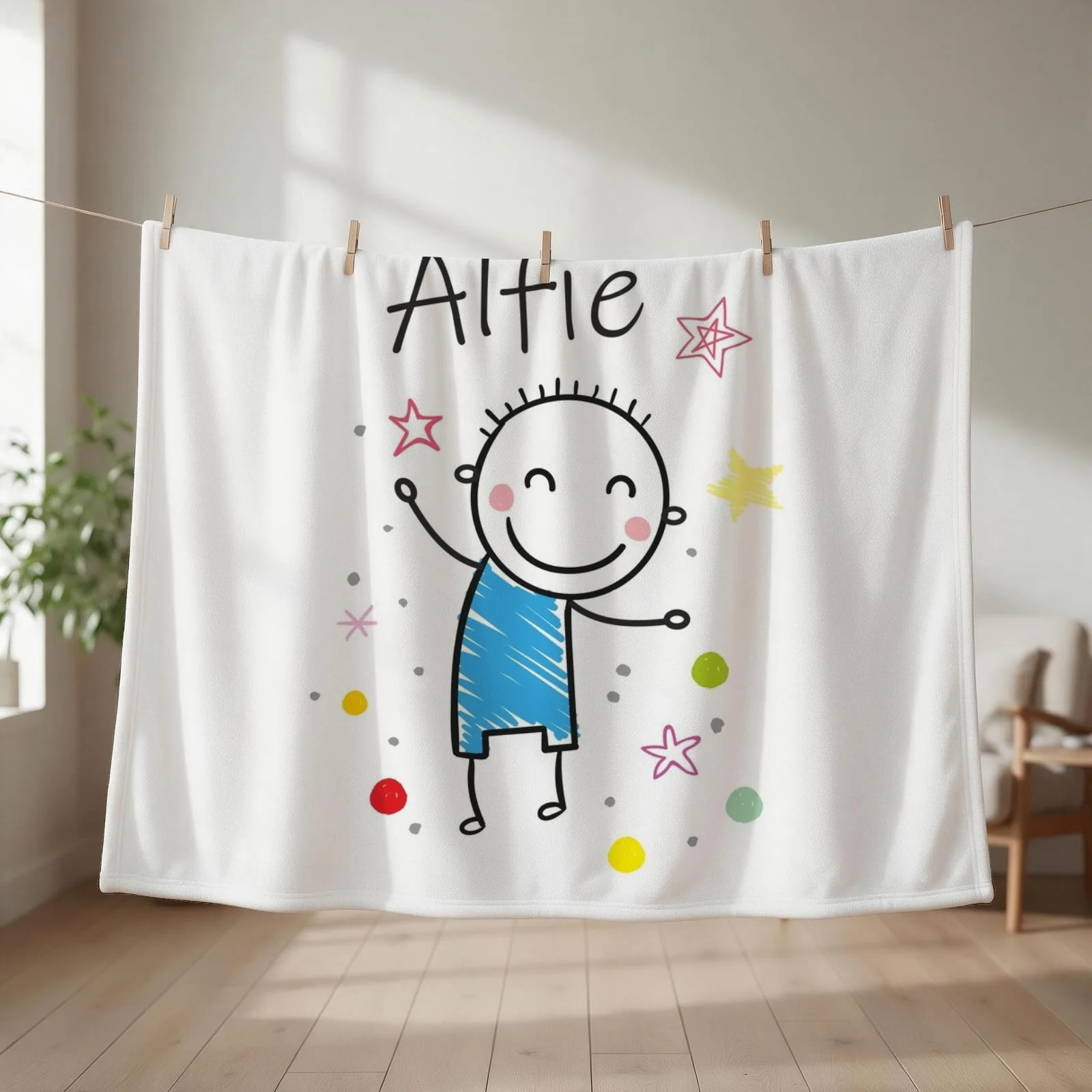 Alfie Throw Blanket Thin Custom Blankets For Bed Giant Sofa Blankets