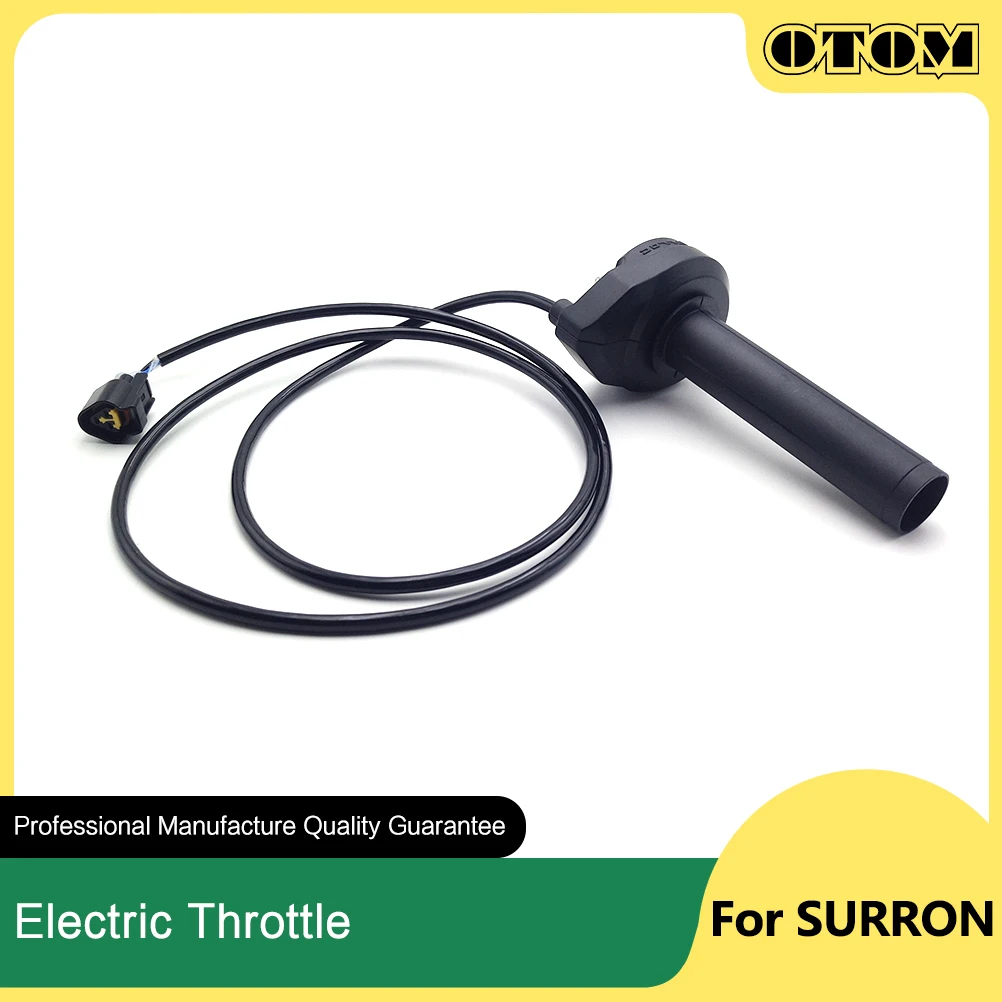 

OTOM Light Bee Motorcycle 22mm 7/8'' Electronic Throttle Turn Grip Handlebar Handle With Pull Cable For SURRON Sur-ron Dirt Bike