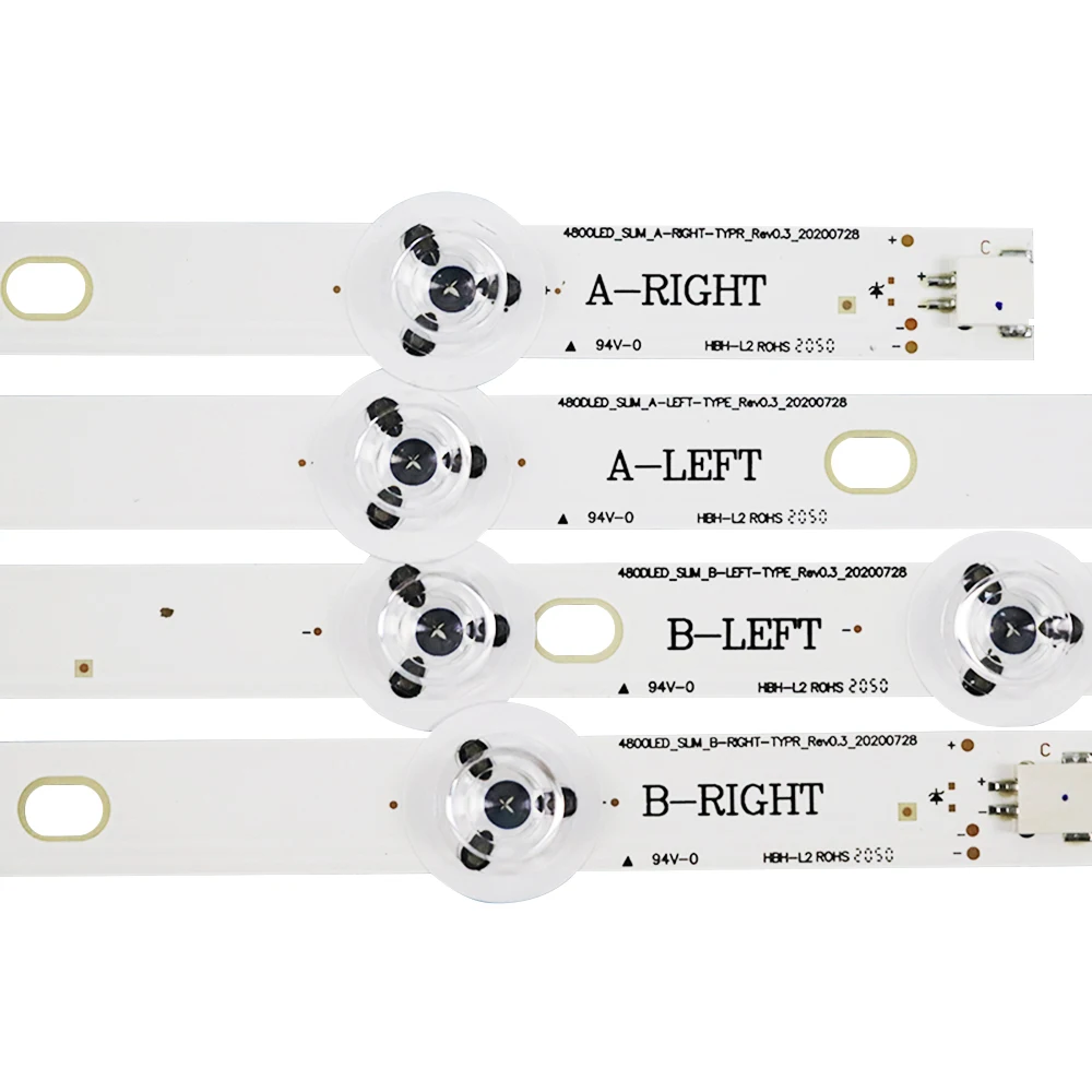 1kit = 12pcs led bar für panasonic 480dled _ slim a b links rechts TX-48CX350B TX-48CX400E TX-48CX400B TX-48S3653DB TX-48U7653DB