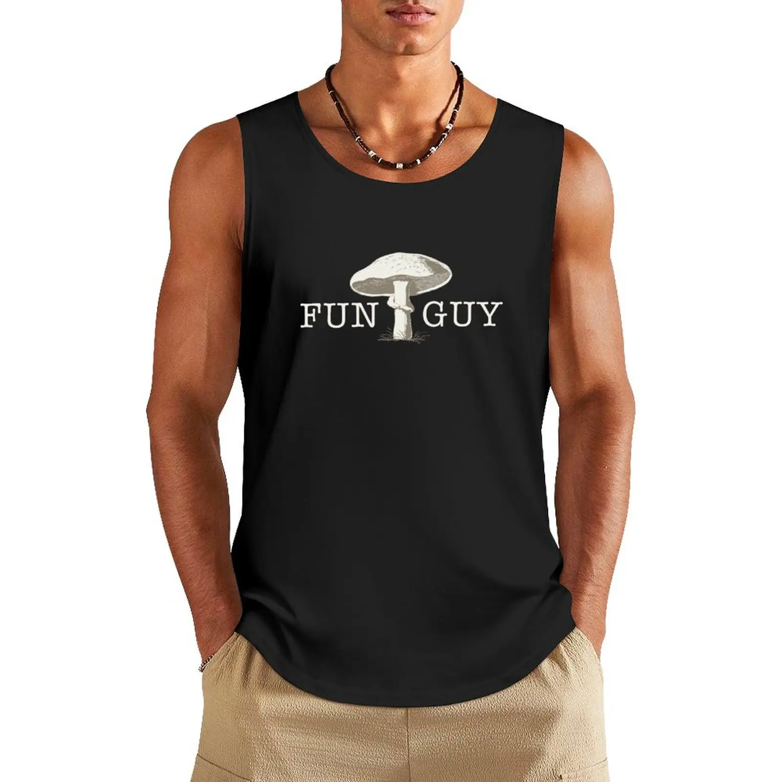 

Fun Guy Tank Top sexy clothes men Sports clothing summer clothes men 2024 T-shirt for fitness