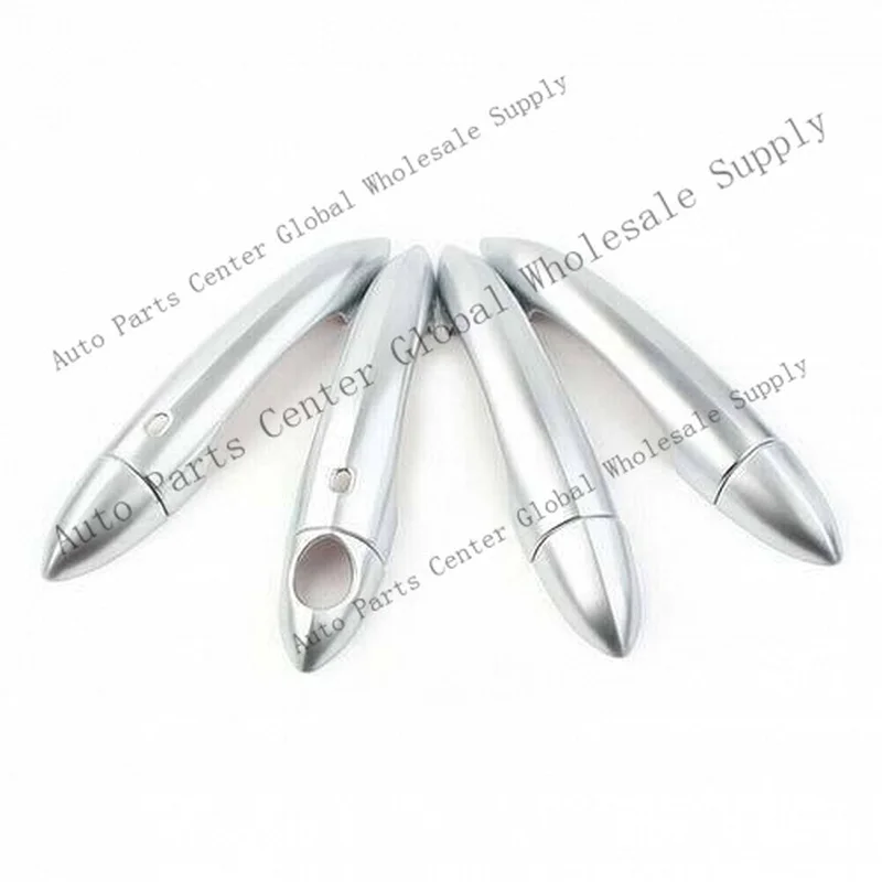 L+ For Alfa Romeo Stelvio 2018-25 chrome Exterior Side Door Handle Cover Shell Trim
