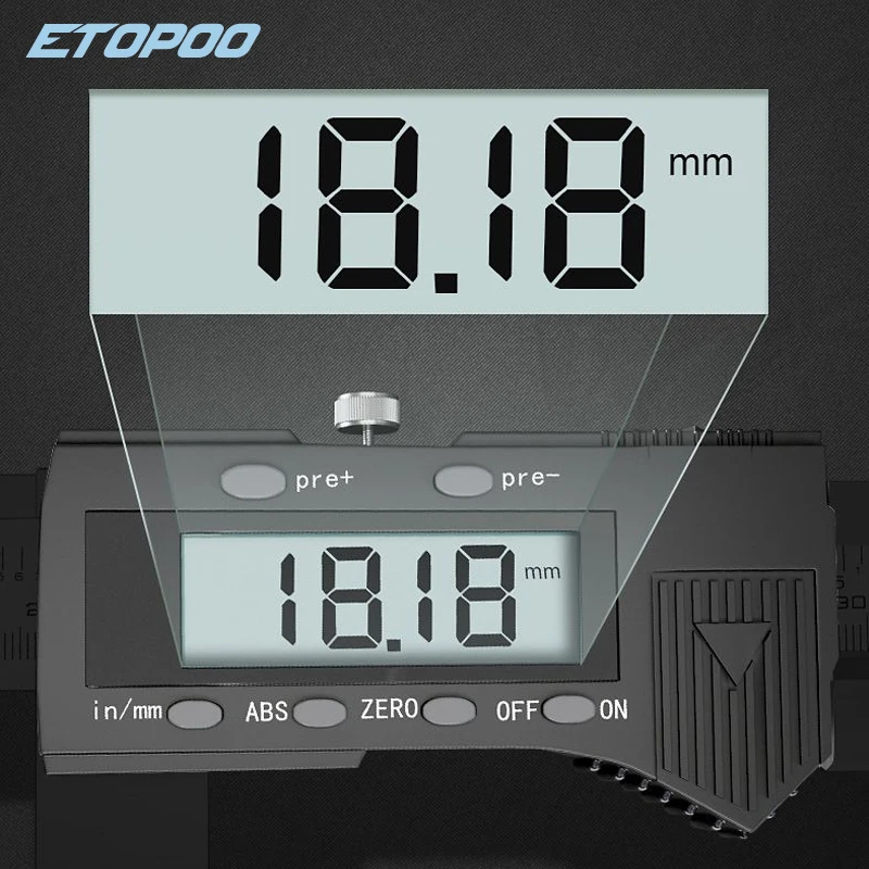 Imagem -04 - Caliper Vernier Digital com Nib Jaws Heavy Duty Digital Caliper 0300 mm 500 mm 600 mm 24