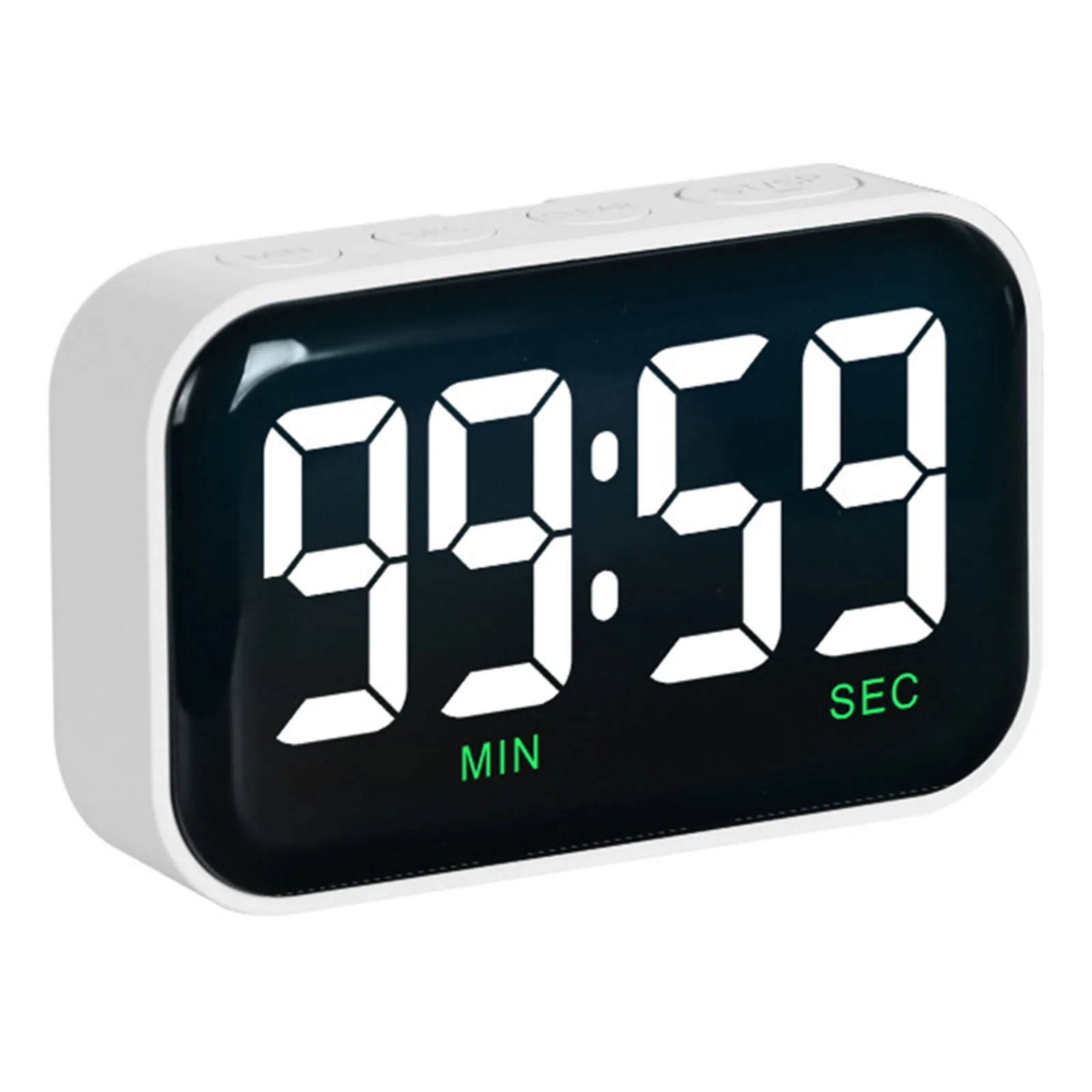 

Magnetic Base LCD Digital Kitchen Timer Adjustable Brightness And Volume Perfect For Cooking Homework And Meetings