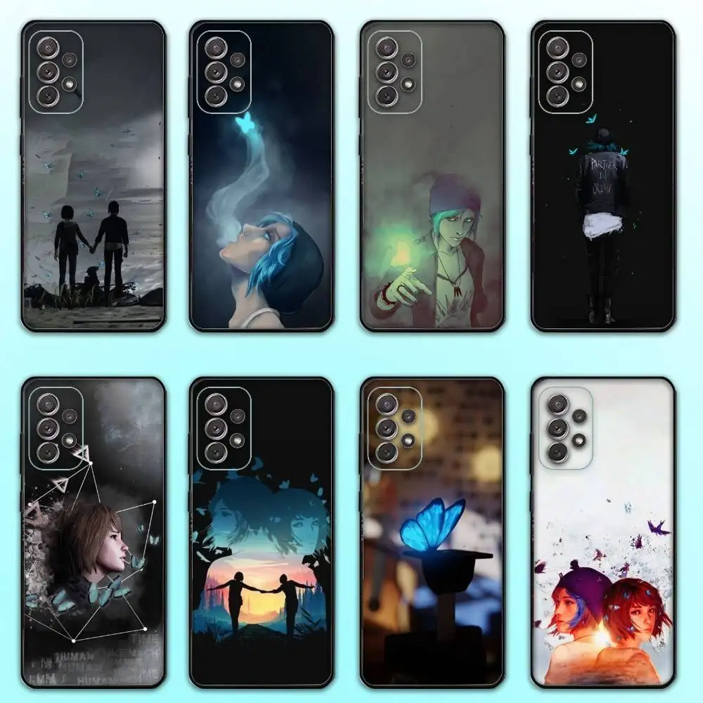 

Game Life Is S-Strange Phone Case For Samsung S 25,24,23,22,30,21,10,9,Ultra,Plus,Lite,FE,4,5 G Soft Black Case