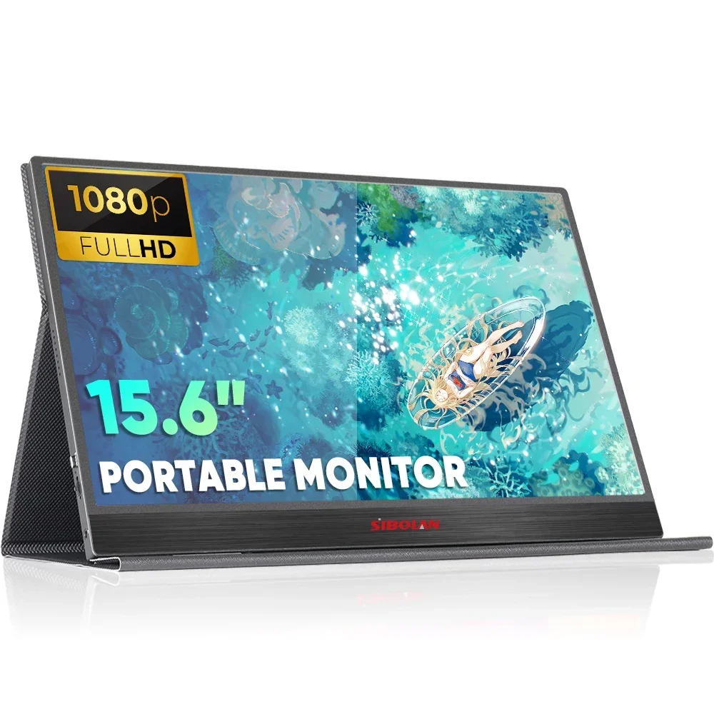 15.6 Inch 1080P USB… - image