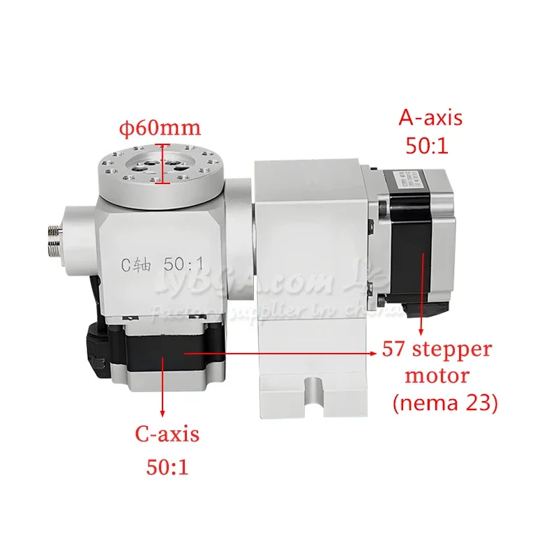 

LY CNC 4th 5th A B поворотная ось гармоник редуктор ось разделительная головка для гравировального фрезерного станка