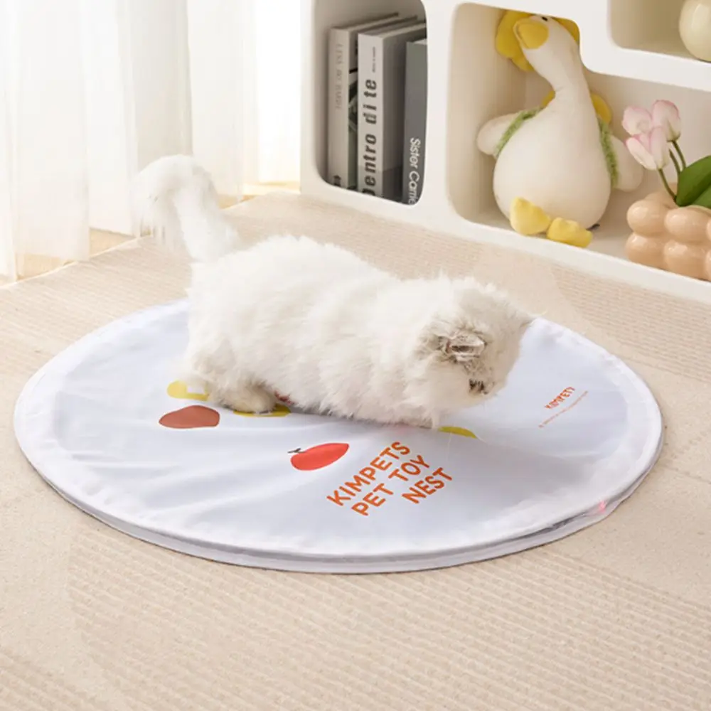 

Self-entertainment Cat Catch Toy Foldable Bite-resistant Cat Ball Automatic Toy No Odor Easy To Clean Cat Hunting Cover