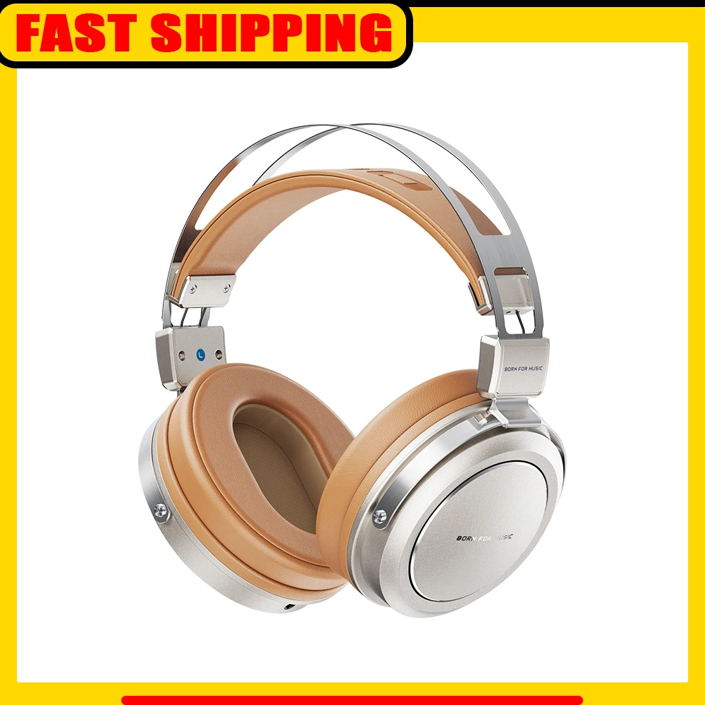 

FIIO JT1 Monitor Headphones Wired HIFI Headphone 50mm Dynamic Driver Gaming Headphone High Quality Lossless Earphone