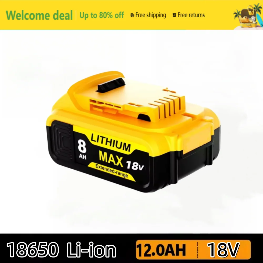 

18V/DCB115 DCB118 DCG405 DCF512 DCD805 DCF887 6.0AH 12.0AH batería de litio universal