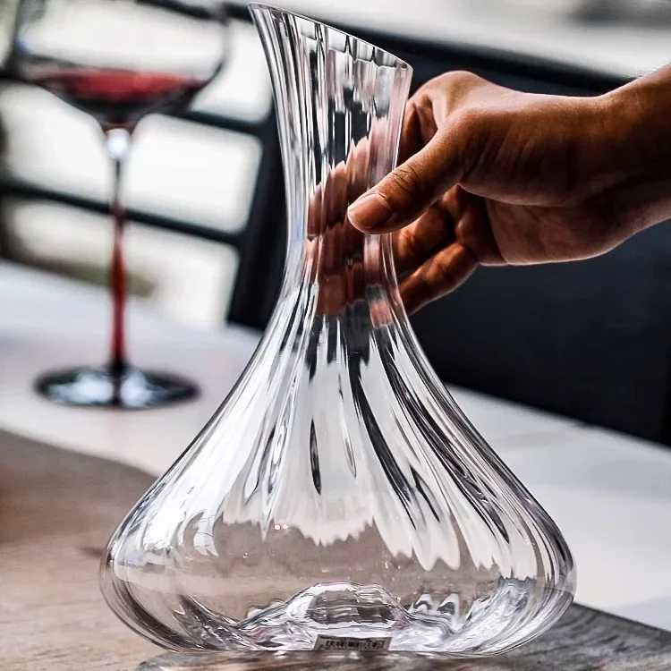 Iceberg Whisky Wine Decanter Handmade Lead-free Crystal Wine Pourer Carafe Thickened Wine Dispenser Pot Bar Accessories