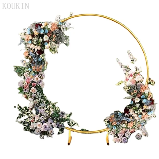 

Металлическая садовая арка для различных вьющихся растений, свадебная арка для церемонии, свадебная вечеринка, арка на заднем дворе, юбилейное украшение