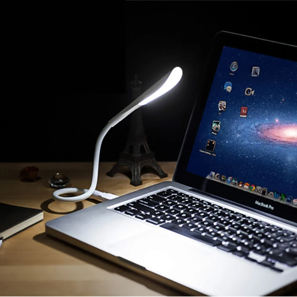 Mini Portable USB LED Light Touch Sensor Lights Dimmable Adjustable Bright Table Desk Lamp For Power Bank PC Laptop Notebook