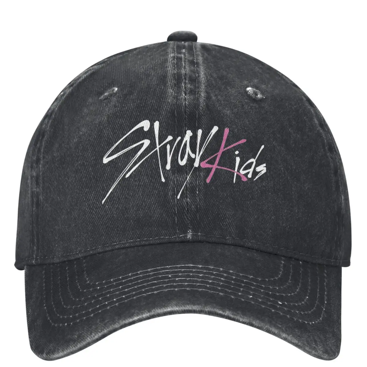 Unisex Kpop StrayKid Maxident Baseball Caps Casual Distressed Denim Snapback Hat Adjustable