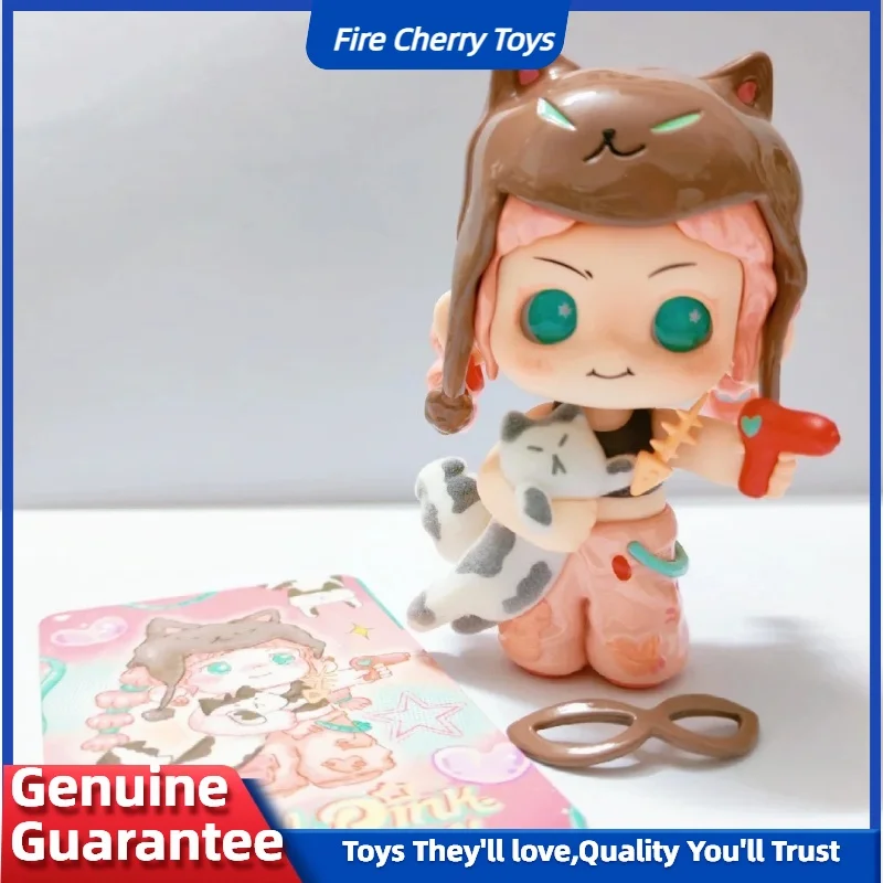 

Genuine Ouna Pink Memorial Day Series Blind Box Collectible Toy Display Piece Girl Gift Trendy Surprise Doll House Decor