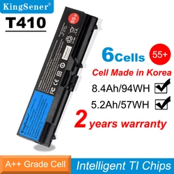 KingSener Laptop battery for ThinkPad L512 L412 L520 E425 E520 E525 W520 T410 T420 T510 T520 42T4751 42T4752 42T4885 42T4886 55+