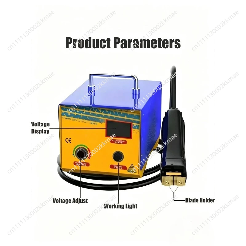 1000W Electric Tire Regroover Machine, Heavy Duty U/V Shape Grooving Tool with Blades for Car Truck SUV Tire Repair