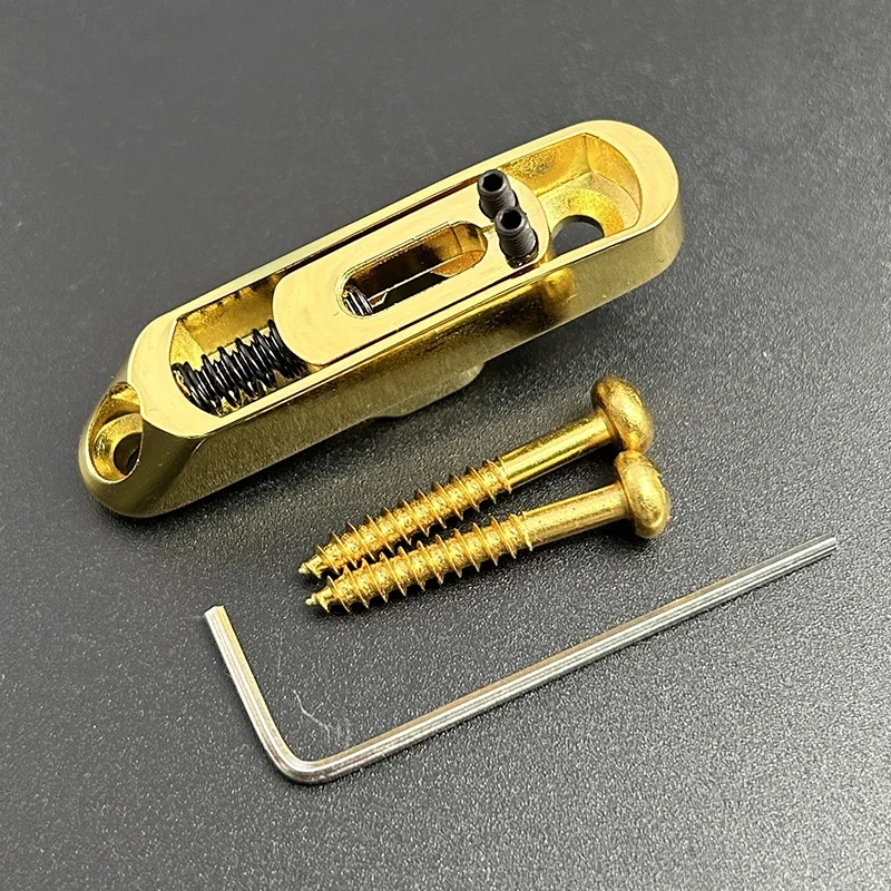 4/5/6/7/8-String Individual Guitar Bridge 10.5x49.5mm Single String Bridge Body Trough String Split Guitar Bridge Guitar Parts