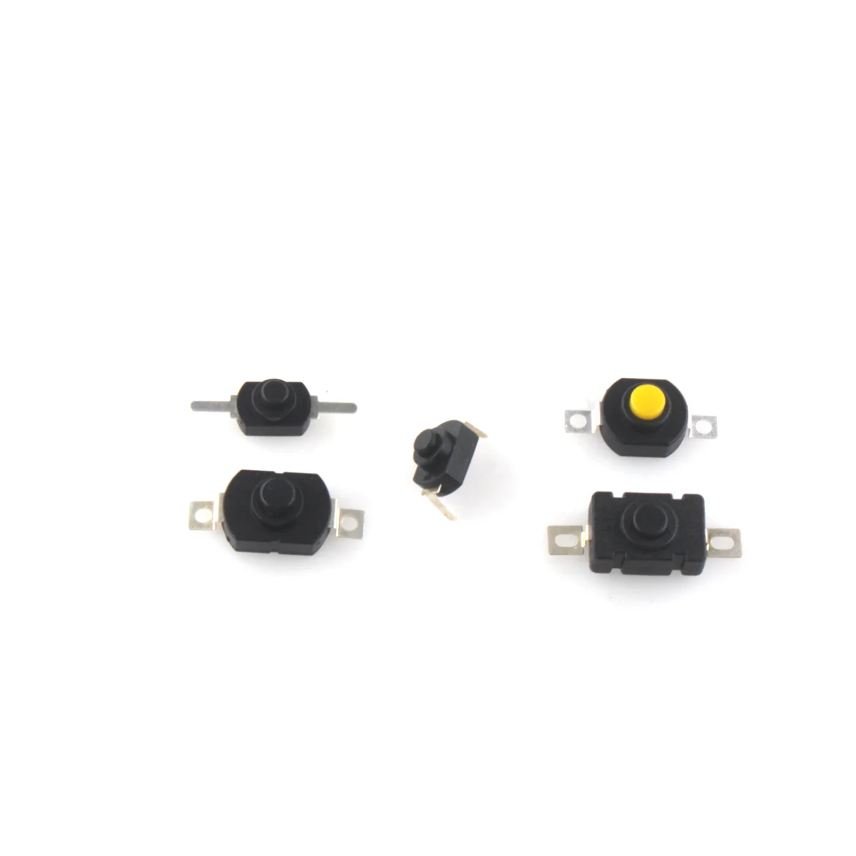 5PCS KAN-28 1208YD/1712KD/YT-1412-KD/KSN-28 Stong Flashlight Button Switch 2 Pins