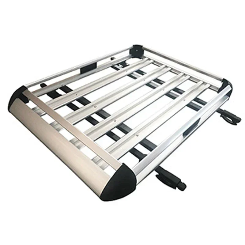

Aluminum Alloy Roof Double Luggage Rack Car Roof Carrier SUV Modified Luggage Rack Universal Double Luggage Rack