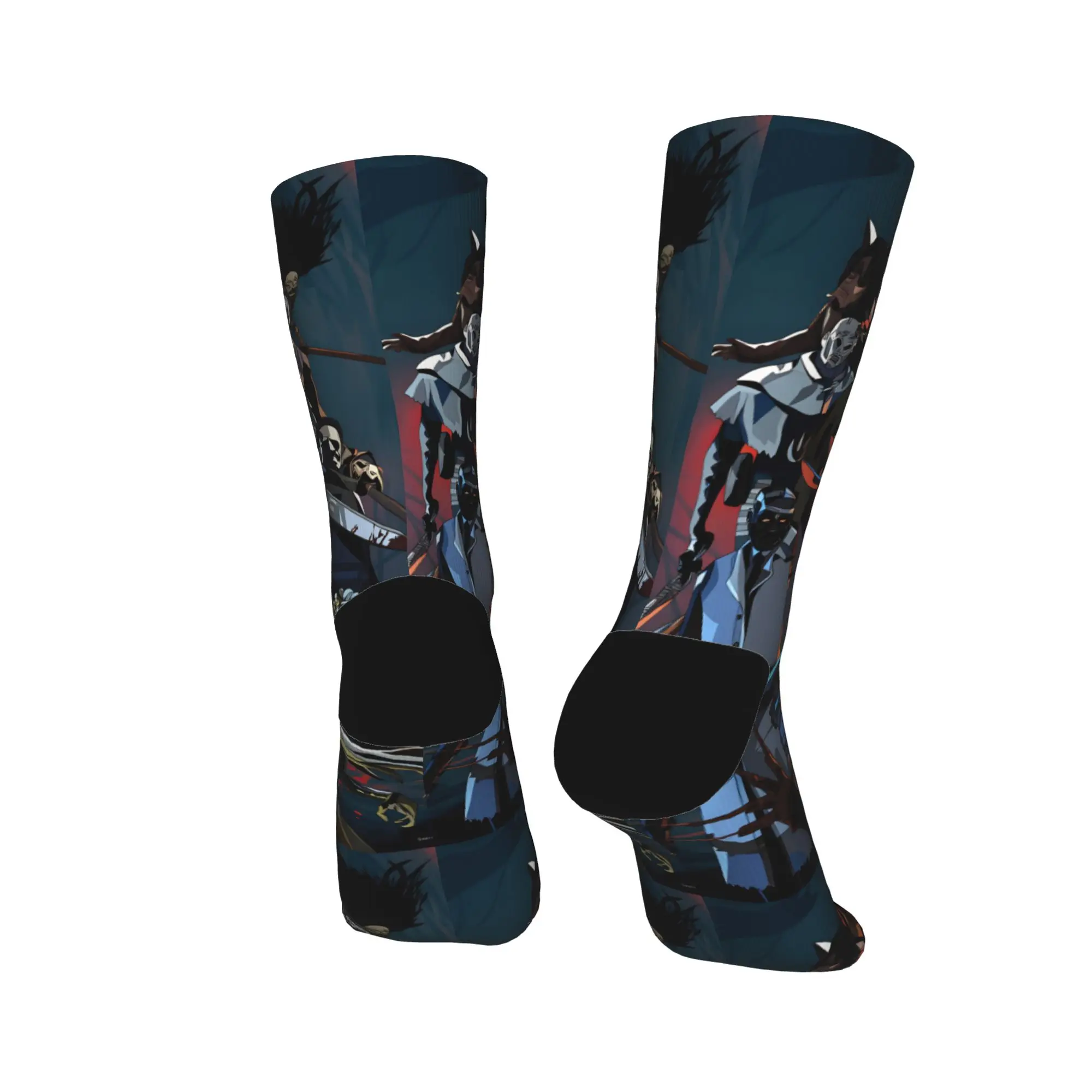 Jeu d-deads-by-d-daylight bas motif chaussettes de loisirs automne chaussettes antidérapantes unisexe hommes course sport chaussettes souples