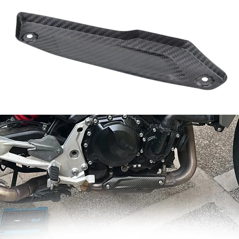 Motorcycle Exhaust Modified Muffler Escape Carbon Fiber Anti Scalding Board Replacement Accessories For BMW F900 F900R F900XR