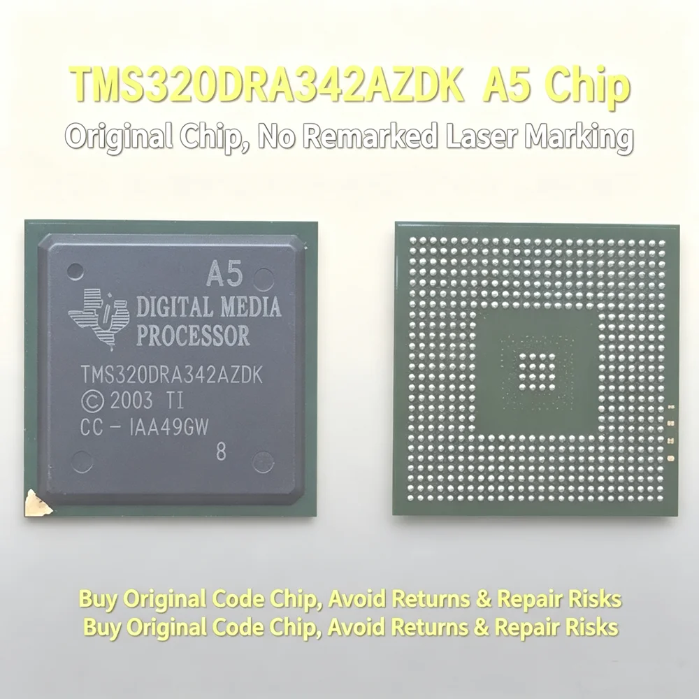 TMS320DRA342AZDK Multimedia DSP Processor BGA‑548 Vehicle Infotainment Mainboard Chip For Car Audio Navigation Board Repair Repl