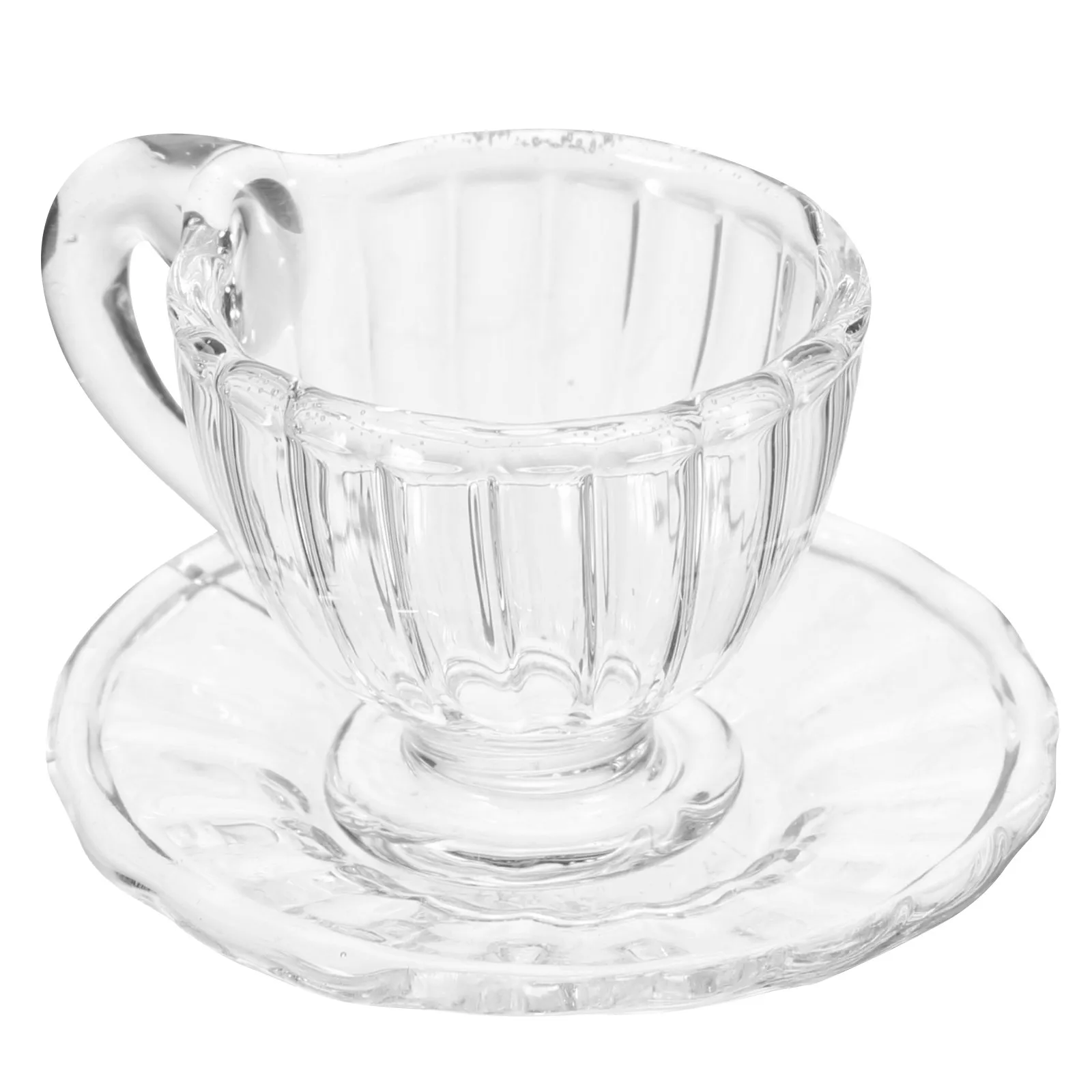 

1Set Miniature Tea Set Ornaments Exquisitely Detailed Small Size Safe Premium Materials Children Creativity Fun Decorative Mini