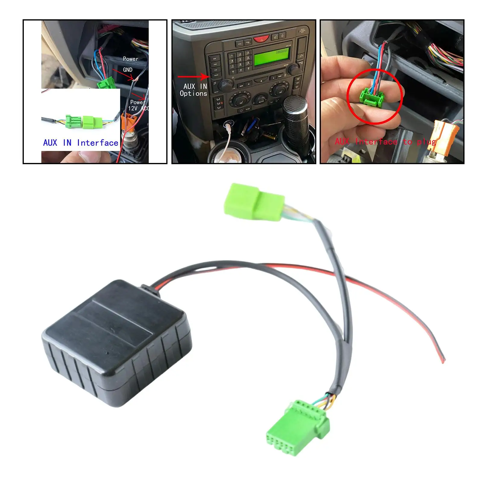 

Автомобильный адаптер AUX-кабеля, аудиоадаптер для замены Range Rover Premium