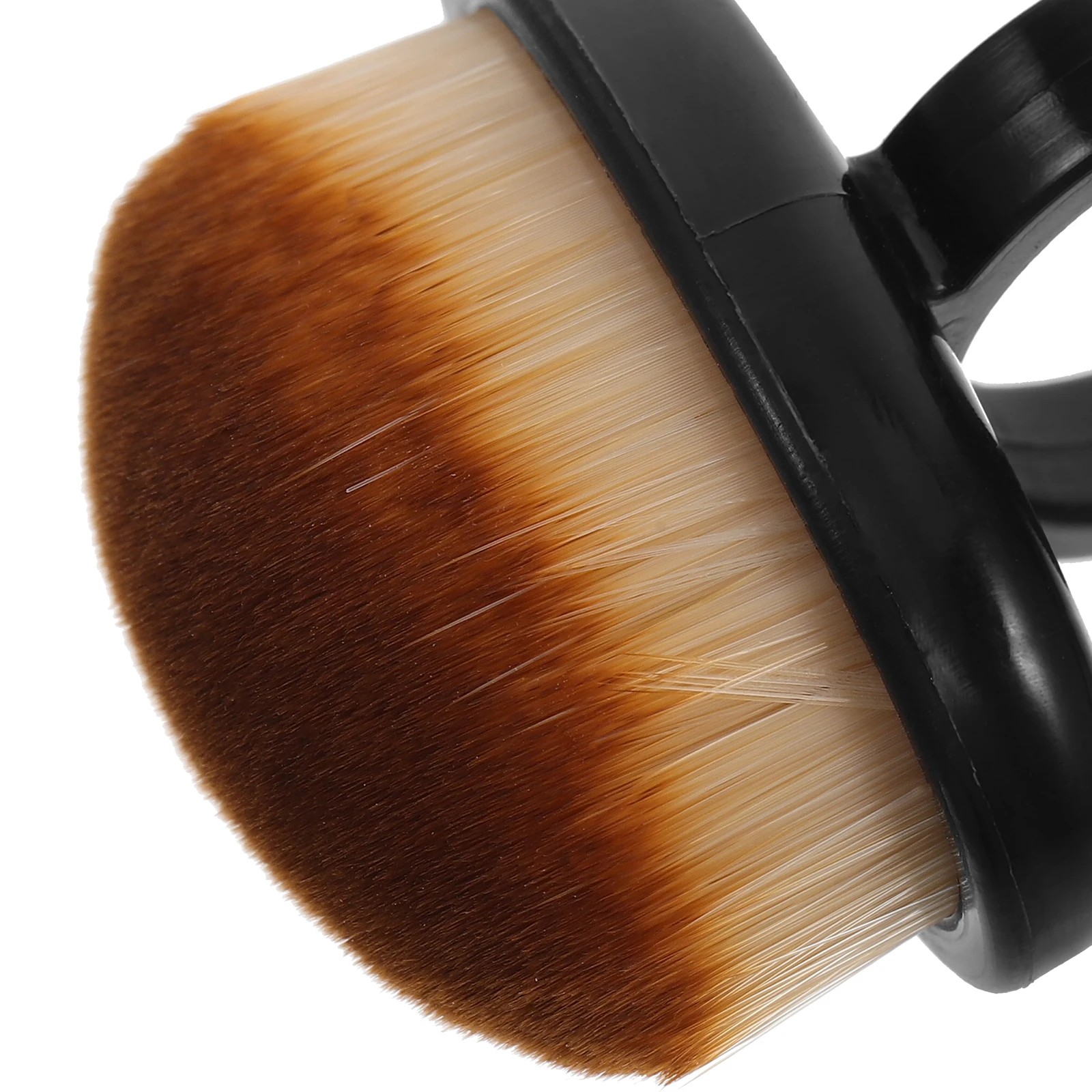 3 قطعة فرشاة أظافر مستديرة لتنظيف أظافر الأصابع شعيرات ناعمة منفضة لتلميع إزالة الحطام تصميم مدمج مناسب للسفر #3