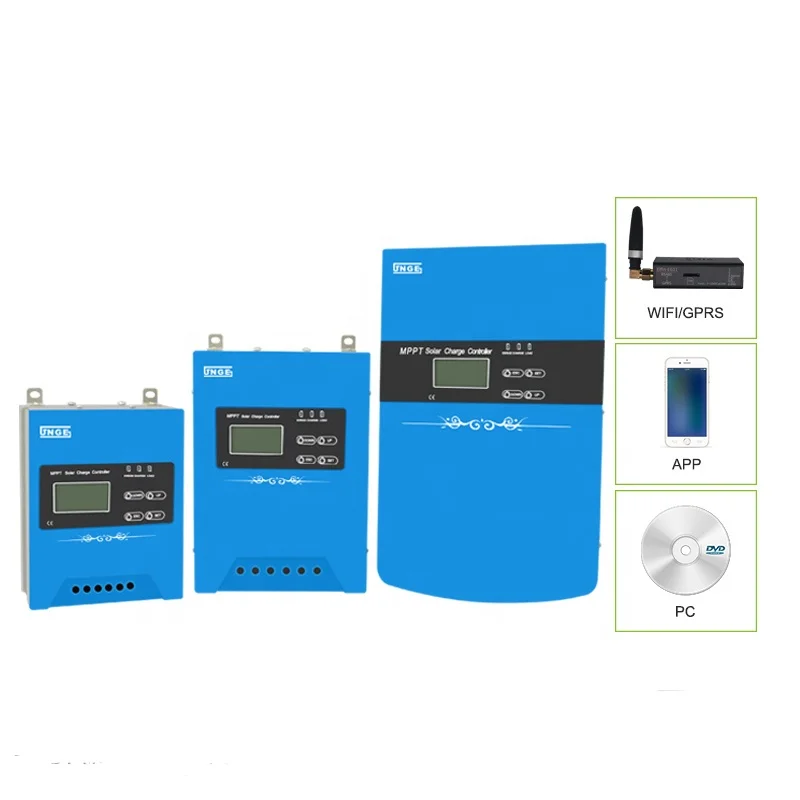 100A MPPT Solar Charging Controller for 12V 24V 36V 48VLithium LiFePO4 Batteries WiFi Enabled with LCD Display