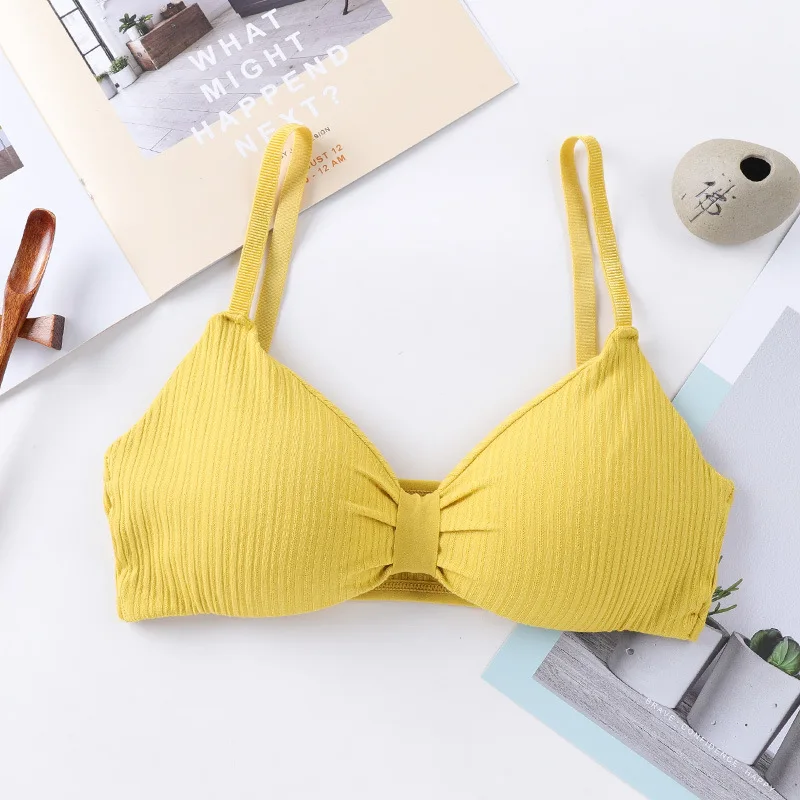 Cotton Brassiere Comfort Padded Bra Top Female Bralette Seamless Underwear Wire Free Bras for Women Sexy Lingerie Push Up Bras