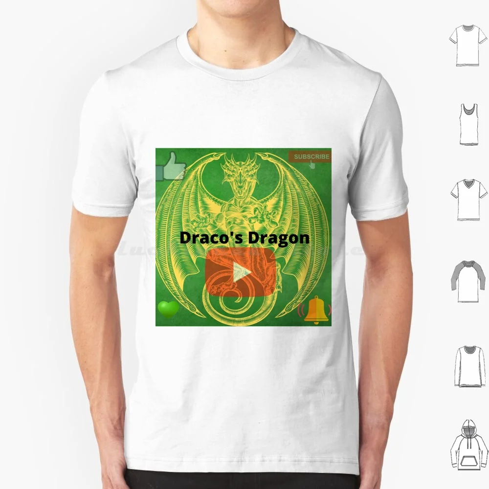 

Draco's Dragon T Shirt Big Size 100% Cotton Dracos Dragon Dragon Meme Memes Youtube You Tube Coin Coins Coin Collector Coin