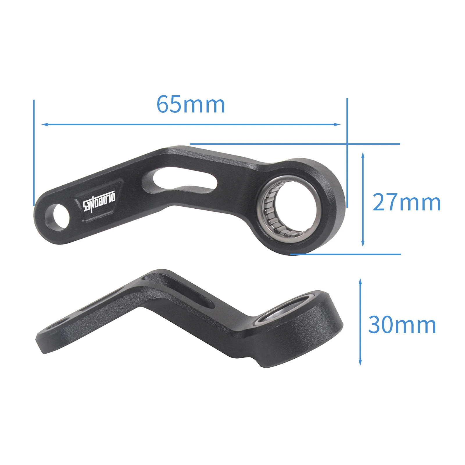Oldbones Motorcycle Aluminium Gear Shift Support Black For Yamaha XSR900 2014+