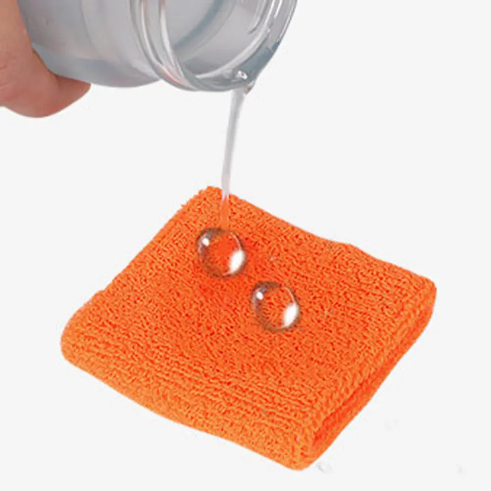 

6Pcs Wrist Sweat Absorbing Bracelets Breathable Sports Wrist Sleeves Protective Wristbands for Basketball Football Running