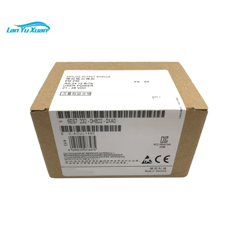 

Product bargaining, do not order directly 6ES7 232-0HB22-0XA0 PLC