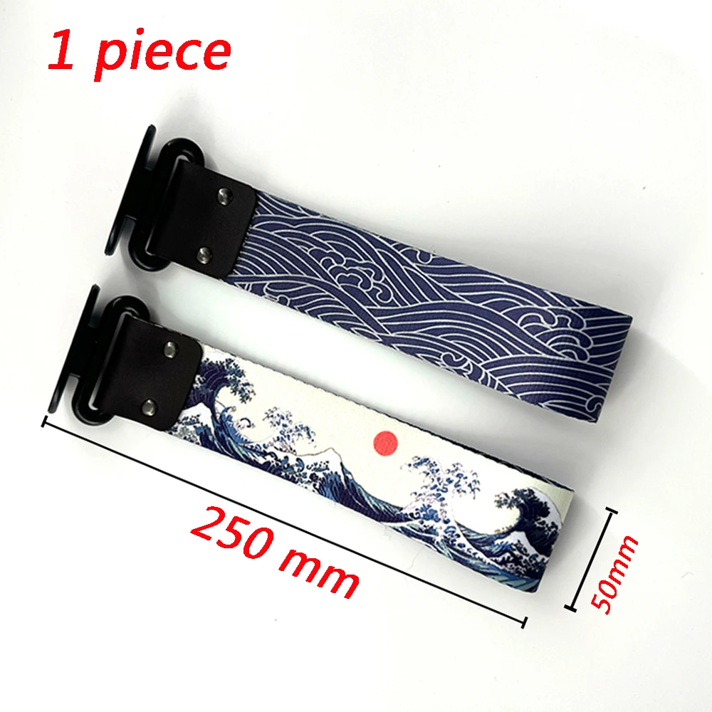 1 قطعة JDM سباق نمط سحب حزام ملصقات مقطورة سيارة الحبال هوك الديكور الفردي ل JDM سحب حزام اكسسوارات السيارات #6