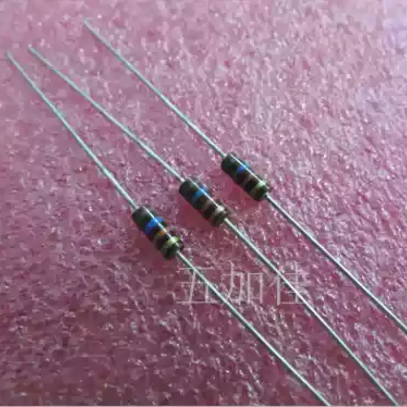 10-100pcs imported RC07GF163J 16K 1/4W carbon core non inductive resistor color ring resistor