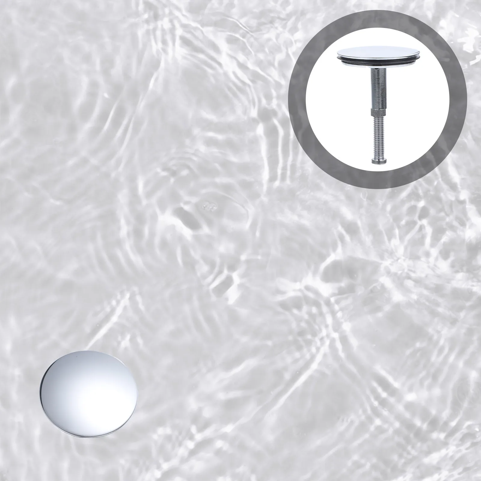 

Прочная медная заглушка для слива в ванной, высокая прочность, без деформации, быстрое слижение воды, защита от волос, легко чистится, заглушка для ванны, слив для ванной комнаты