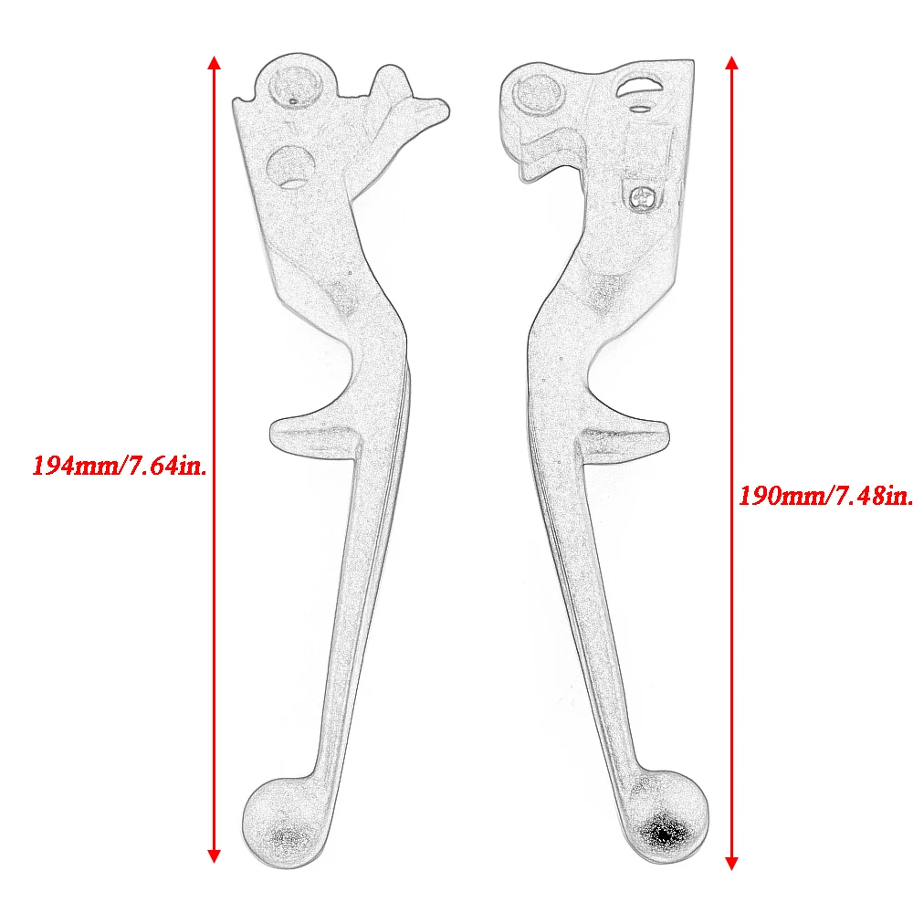Motorcycle Brake Clutch Lever For Harley Sportster XL 883 1200 Touring Dyna Softail Handle Cable Shifter Levers