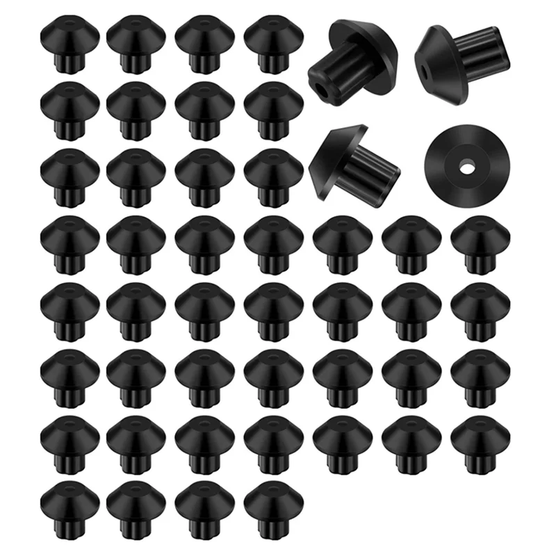 

48 Pcs Rubber Grate Feet Rubber Foot Replacements Compatible with WB2K101 Gas Range Burner Grate Replace WB02T10461