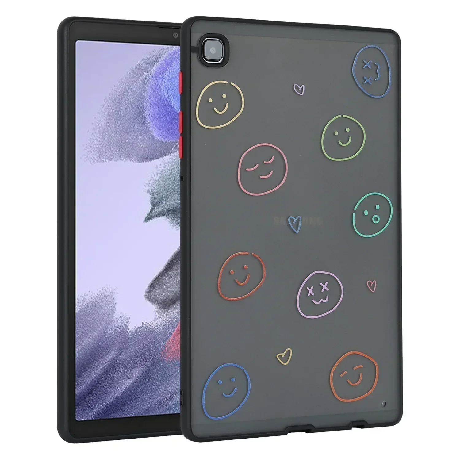 Étui transparent pour tablette Samsung Tab A8 A7 S6LITE S7 S8 T870 A7lite X800 X700 X200 P610 P615 T500 T500 Taffair T225 T295