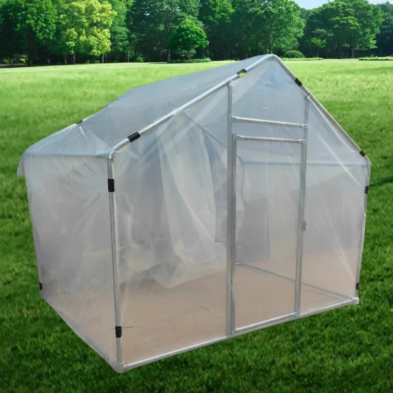 Greenhouse Kit for Home & Balcony - Durable Frame  Weatherproof Cover for Plants  Succulents  Flowers | Insect & Rain Protection