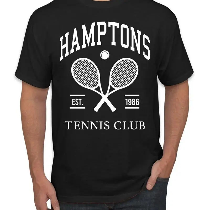 

Спортивная мужская футболка Hamptons Tennis Club Est 1986.