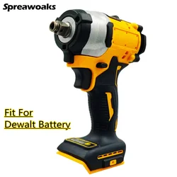 Fit For Dewalt 18V 20V Battery Brushless Impact Wrench Electric Screwdriver 500N.M 2-in-1 Cordless Driver Repair Power Tools