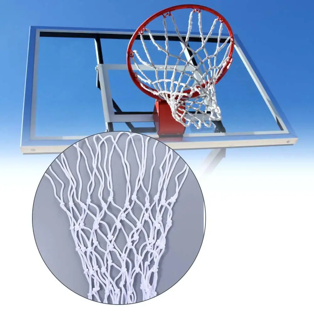 

Hoop Nylon Deluxe Durable Rugged standard size Basketball Net Mesh Net